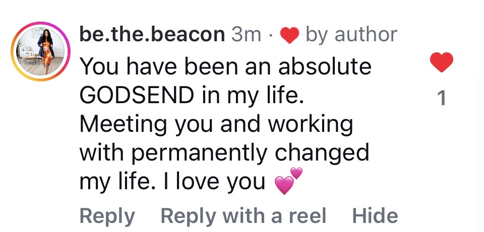 C.W. calls working with Shakti permanently life-changing