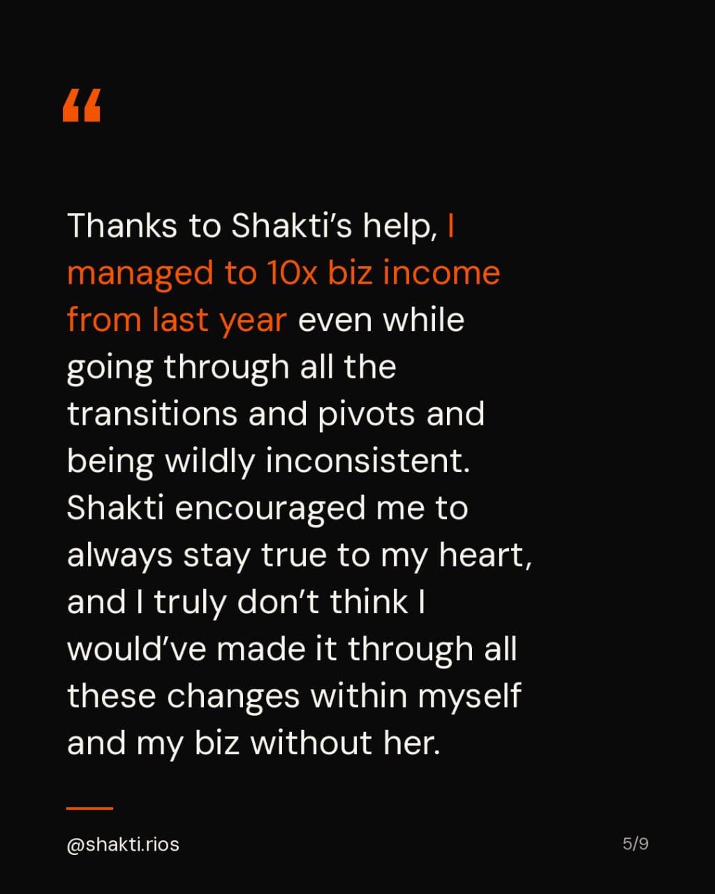 S.O. shares that her business income grew ten times with Shaktis help